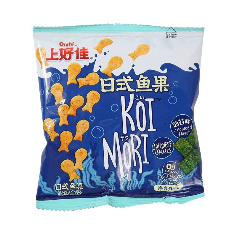 上好佳日式鱼果海苔味6g