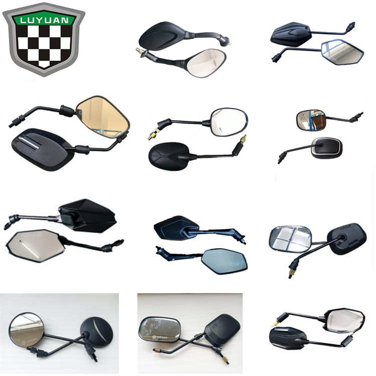 绿源电动车后视镜 弯刀系列原装原厂 酷豪华款mh5圆形外壳配件S20