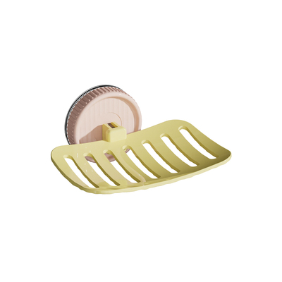 吸盘壁挂肥皂盒即吸即用沥水通风