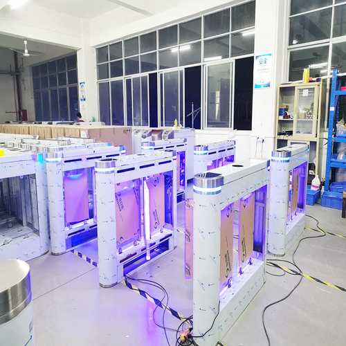 深圳直销人行通道健身房摆闸翼闸人脸刷卡管理工地系统工地适用