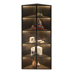 简约轻奢转角柜墙角三角直角转弯拐角置物架客厅卧室储物靠墙落地