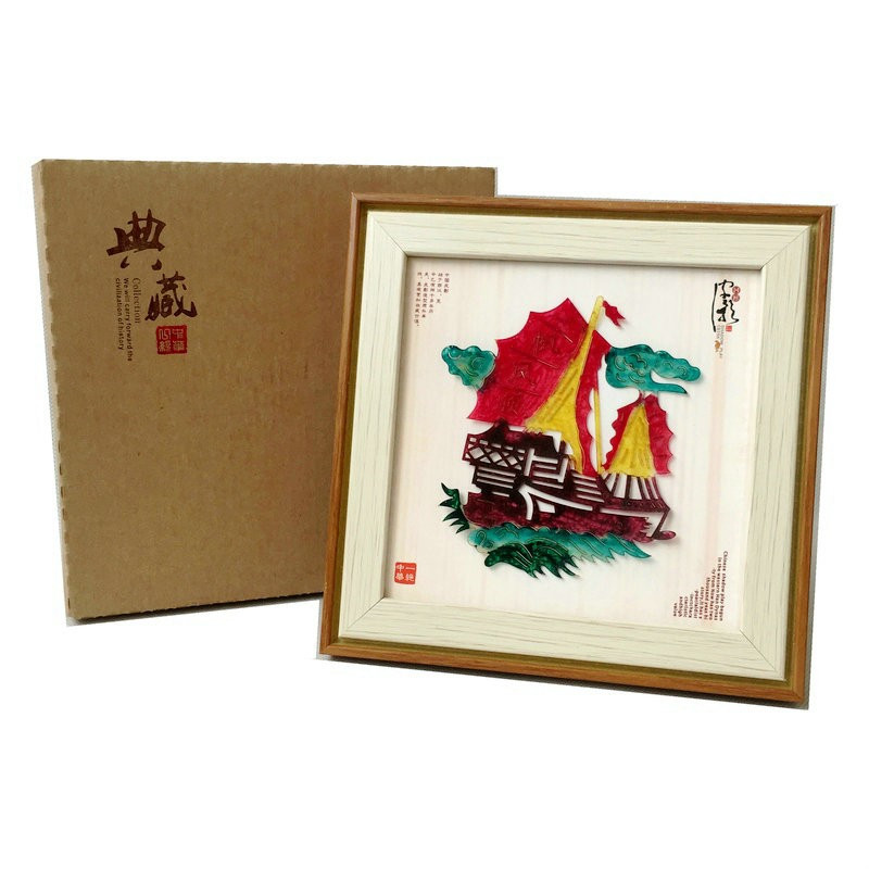 陕西民间中国风特色送老外皮影戏