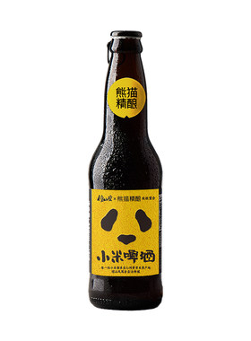 熊猫精酿艾尔焦香小米啤酒*12