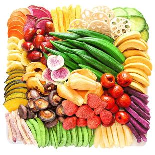 唐妖果蔬脆片秋葵即食脱水果蔬菜干孕妇健康什锦儿童零食综混合装