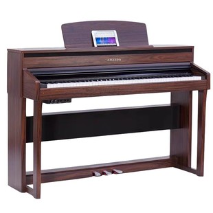 珠江艾茉森电钢琴88键重锤木质键盘专业家用数码智能电子钢琴F53E