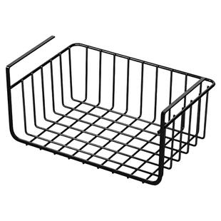 厨房吊柜门下置物架悬挂吊篮挂架分层储物架宿舍收纳神器桌下挂篮