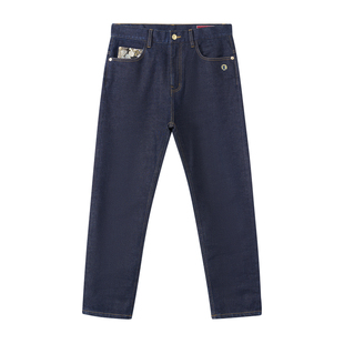 ONIARAI/鬼洗26春季泥棒蓝马多袋艺术低档锥形牛仔长裤男 26N4401