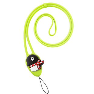 Bone弹力短挂绳适用于苹果AirPods Pro2代卡通吊绳防丢硅胶手机链