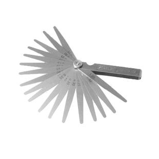 史丹利塞尺不锈钢高精度间隙尺单片楔形厚度尺厚薄规塞规厚度测尺