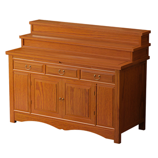 三层佛堂供桌香案家用神台供奉台现代供香火桌案台实木贡台桌佛台