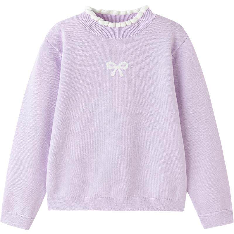 巴拉巴拉balaOne童装女童毛衫儿童2025新款冬毛衣甜美针织衫洋气