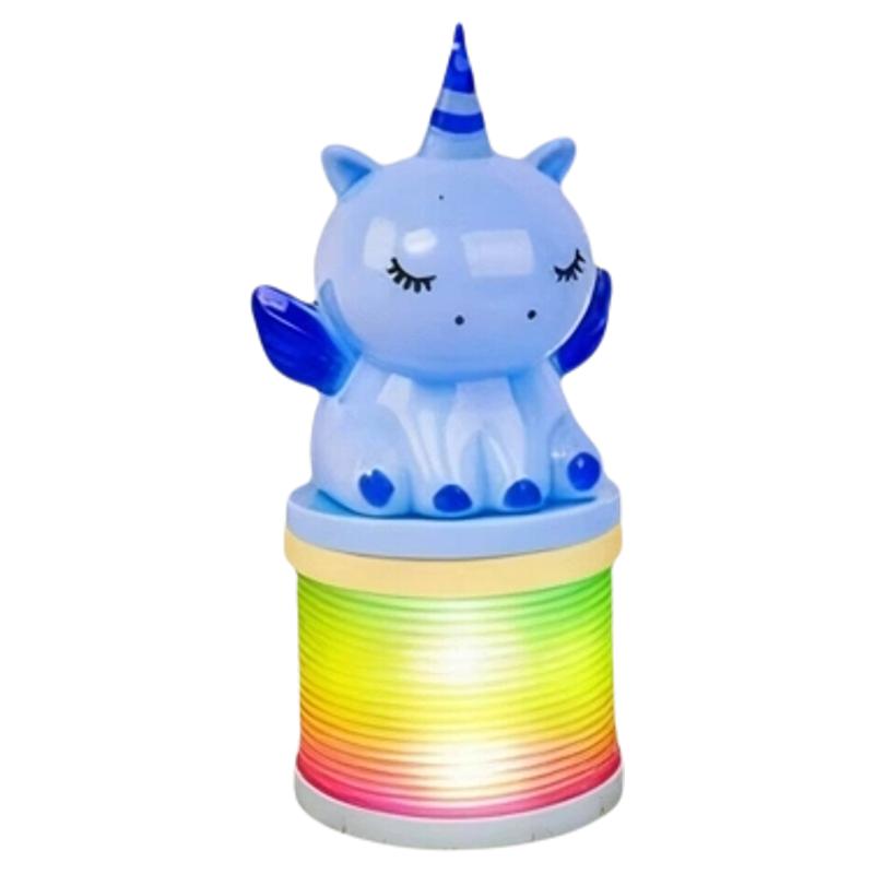 发光彩虹圈手提灯笼发光弹力玩具