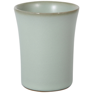 汝窑小茶杯女主人杯单杯高端单个可养品茗杯男士个人专用定制刻字