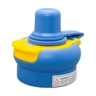 奇古堂儿童保温杯双饮杯盖吸管嘴防漏水杯吸管盖子直饮拉布布卡通