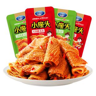 贤哥麻酱魔芋素毛肚小魔头魔芋爽大片香辣味芝麻酱味小吃休闲零食
