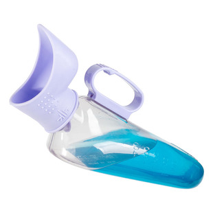 尿壶女性成人小便壶塑料男士夜壶女用便盆老人接尿器软口带盖防臭