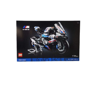 乐高玩具lego 42130宝马摩托车科技机械组男孩益智拼装积木2022