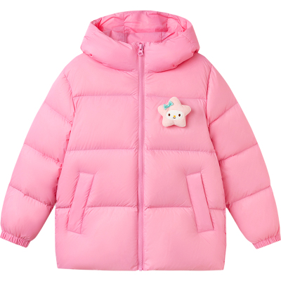巴拉巴拉儿童羽绒服中大童外套厚