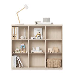 hanssem汉森儿童书柜实木绘本北欧现代置物架蒙氏空间玩具收纳架