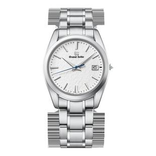 【石英白雪花】GrandSeiko冠蓝狮大精工gs雪花石英情侣表SBGX355G