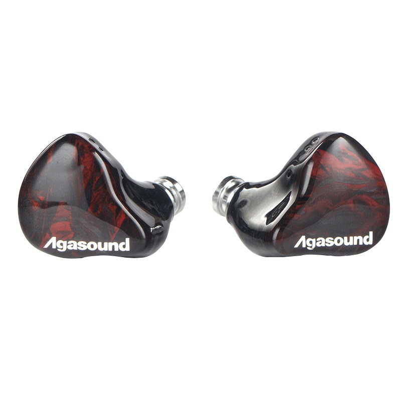 Agasound爱珈升华燃烬碳纤维腔体HIFI有线入耳式耳机专业歌手耳返