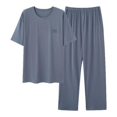 浪莎睡衣男莫代尔短袖长裤家居服