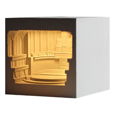 泥想国原创加泰音乐厅夜灯