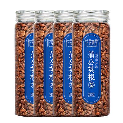长白山特级蒲公英根茶4罐装