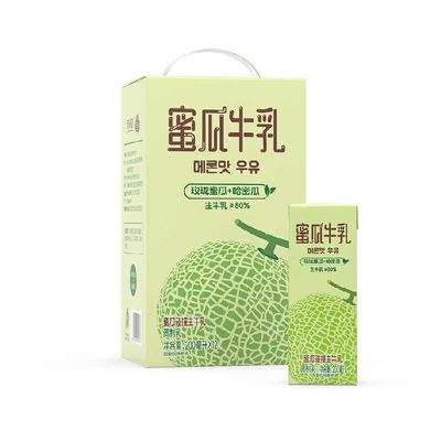 新希望蜜瓜牛乳