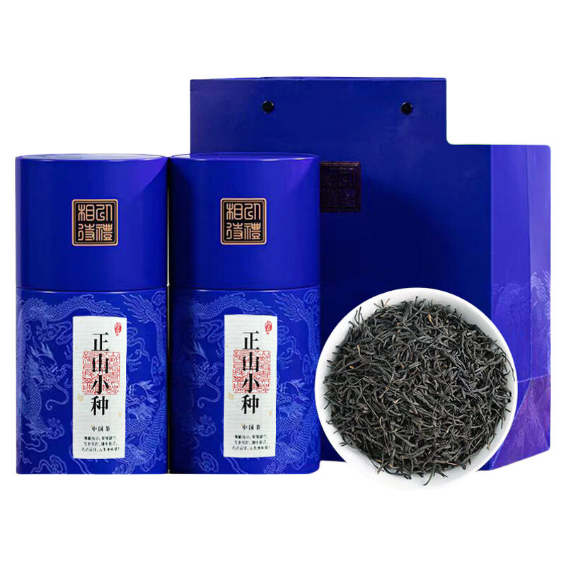 正山小种武夷红茶特级花香高端茶叶正宗2024新茶送礼礼盒装500g