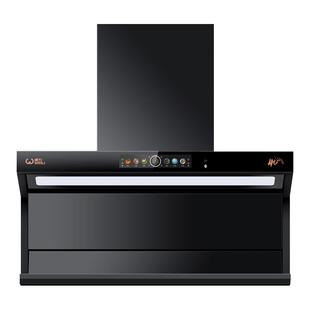 威力油烟机家用厨房大吸力吸油烟机7字型免拆洗顶侧双吸抽油烟机