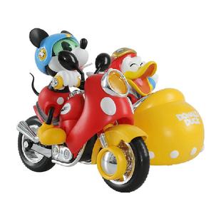 【52TOYS】米奇和朋友们速度小队胯子机车唐老鸭手办玩具摆件