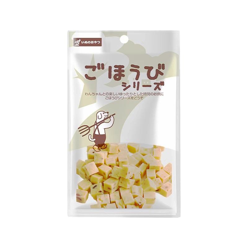 日和优宠狗零食鸡肉果蔬奶酪粒泰迪中小型犬老年犬宠物奖励80g/包