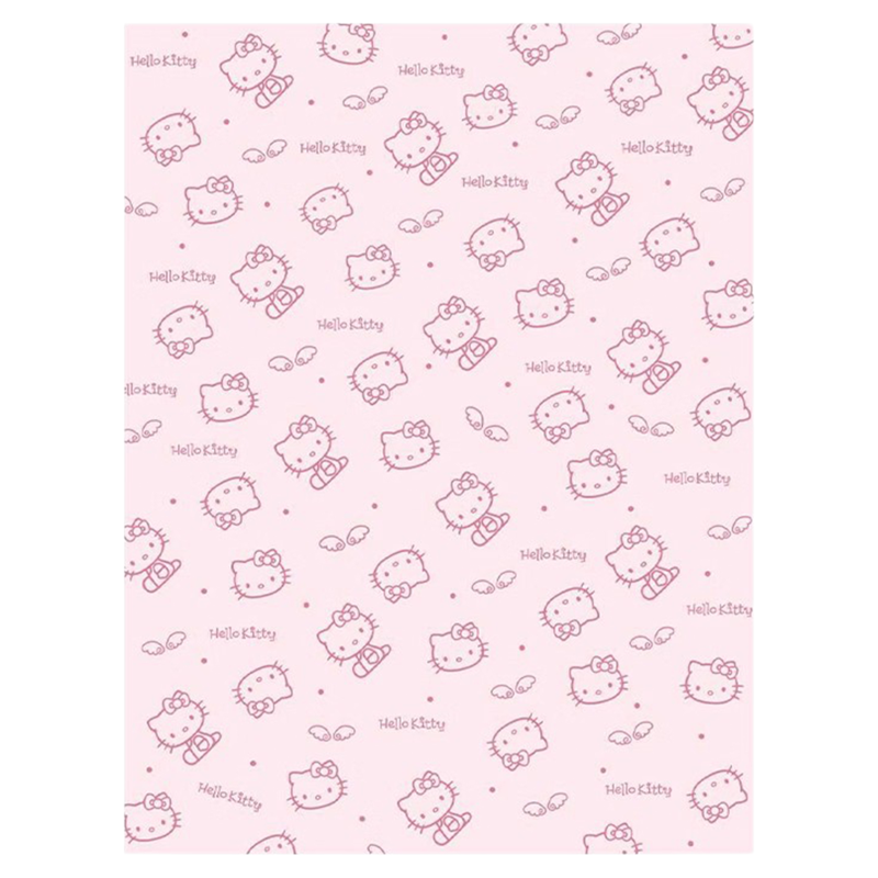 情人节HelloKitty花束包装纸材料