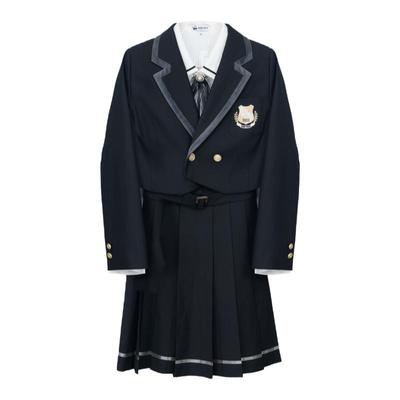 日系学院风jk西装裙三件套