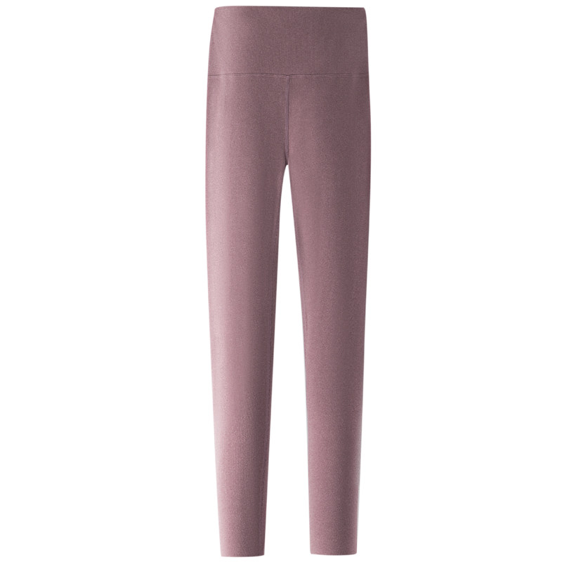 雅鹿女高腰发热保暖裤轻薄显瘦