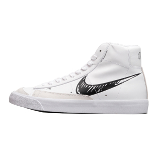NIKE BLAZER MID77开拓者男女复古休闲板鞋BQ6806-100 CJ4239-491