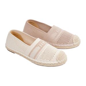 Toomanyshoes女鞋2025新款甜豆花懒人鞋一脚蹬浅口平底单鞋渔夫鞋