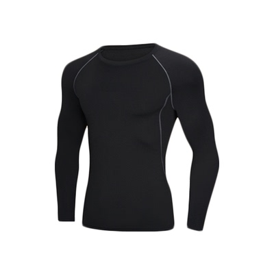 大码德绒打底衫男保暖内衣套装男士冬季加绒厚跑步自发热速干套装