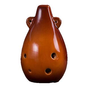 专业演奏六孔中音AF调陶笛埙简单易学女生便携民族小型乐器