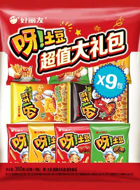 好丽友呀土豆酥脆美味360g