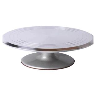 蛋糕转盘裱花台套装铝合金托盘旋转家用裱花转台烘焙甜品工具