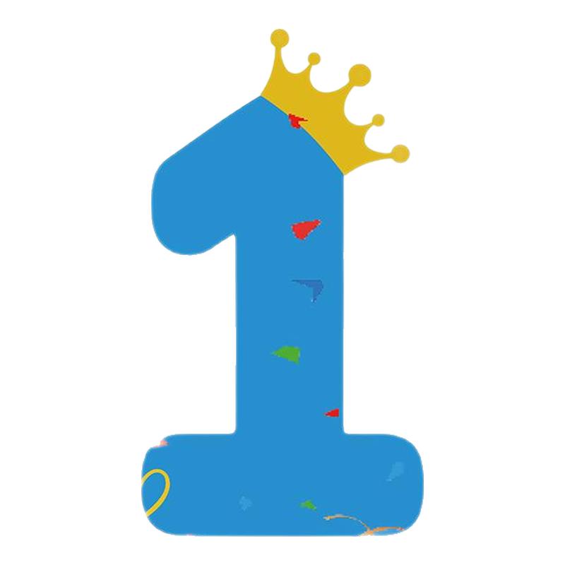 10歲男孩生日快樂(lè)背景數(shù)字海報(bào)掛布?xì)馇蛩{(lán)色兒童周歲拍照?qǐng)鼍把b飾
