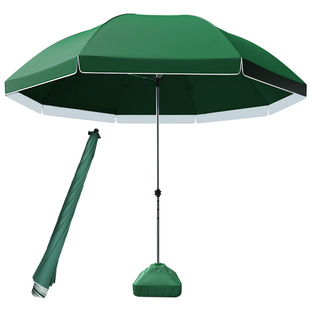 遮阳伞大伞户外摆摊专用雨伞大号商用摆地摊太阳伞庭院伞防晒定制