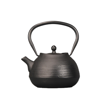 兰亭芳铁壶碳炉煮茶壶土陶烤茶罐侧把壶家用自在钩茶炉配套烧水壶