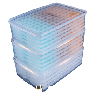 冻冰块模具冰箱摆摊商用家用食品级冰格大容量制冰盒大号储存神器