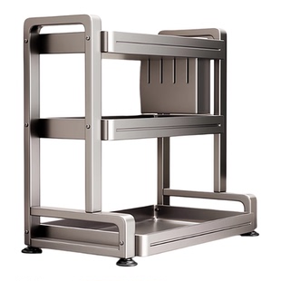 厨房调料置物架家用台面多功能刀架调味料放油盐酱醋瓶罐收纳架子