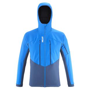 MILLET觅乐M WHITE男士滑雪登山连帽软壳外套 MIV9905