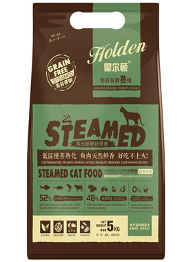 霍尔顿蒸粮猫粮通用型5kg