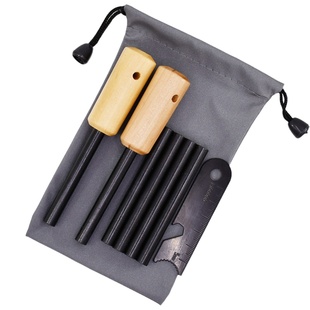 木柄户外打火石户外野外取火棒荒野求生打火棒求生家庭应急装备